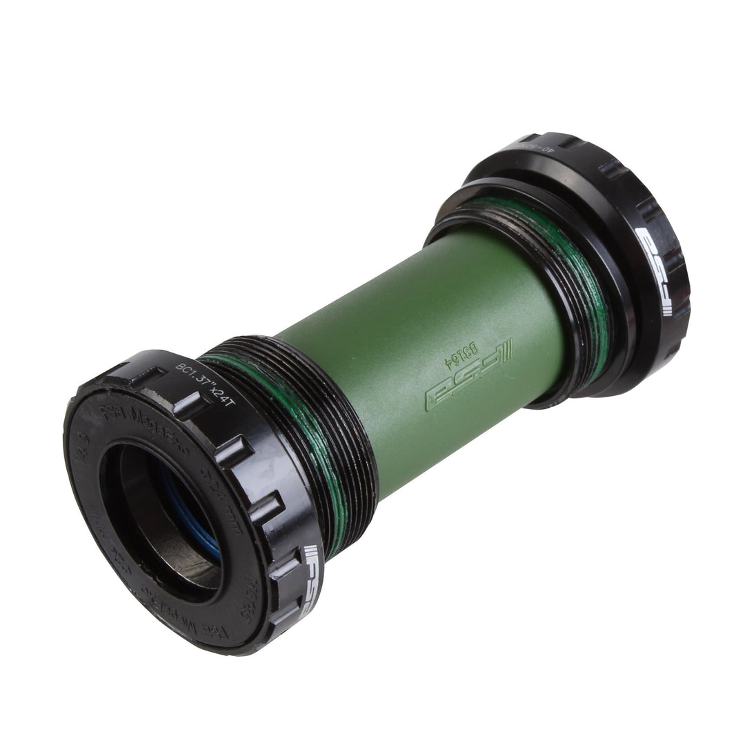 Bottom Brackets FSA Full Speed Ahead MegaExo Stainless Fatbike Bottom Bracket 100mm English Threading Dark Slate Gray