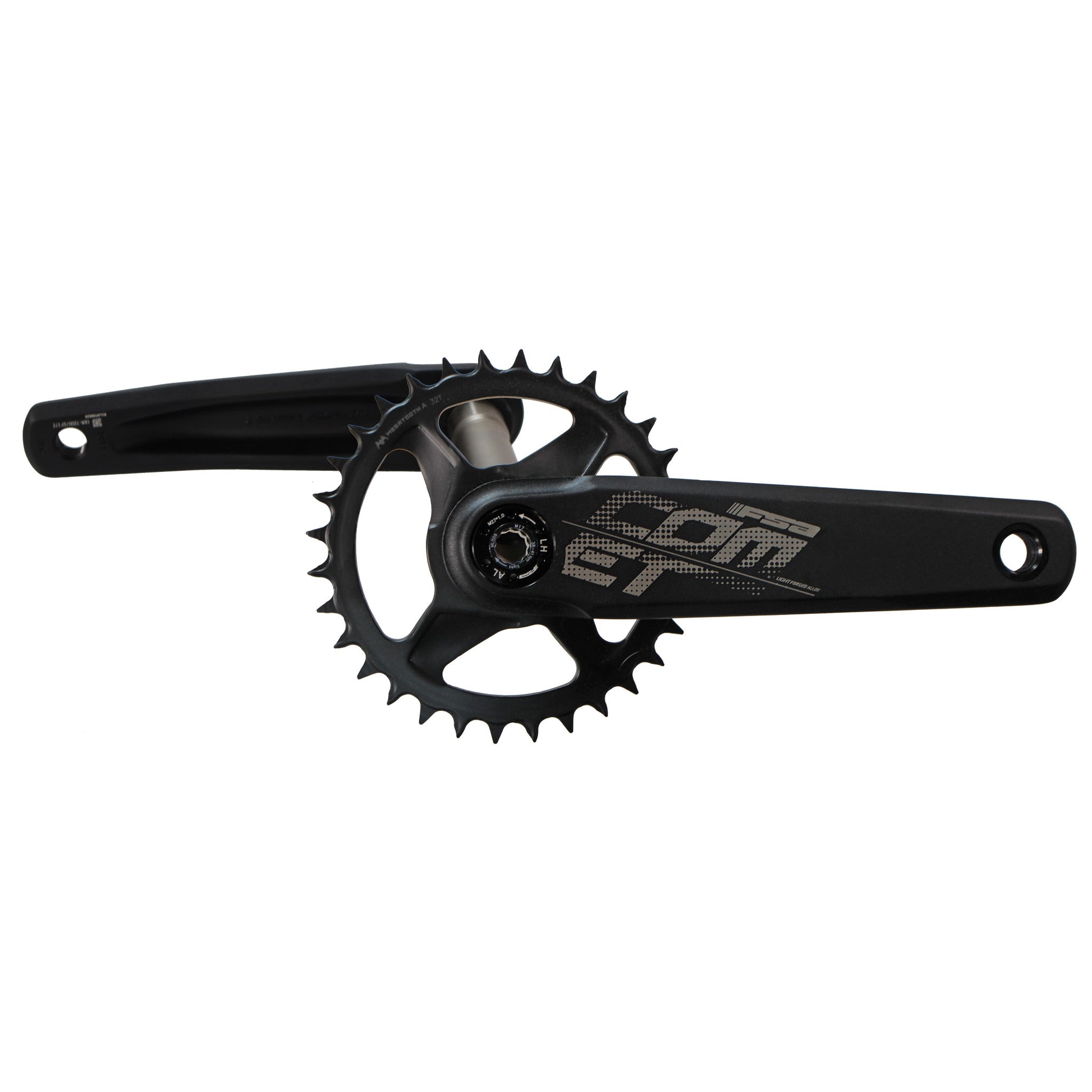 Cranksets and Arms FSA Full Speed Ahead Comet Modular Crankset - 170mm 11/12-Speed 32t Direct Mount Full Speed Ahead MegaExo Spindle Interface BLK Black
