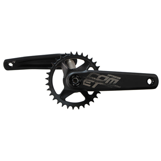 Cranksets and Arms FSA Full Speed Ahead Comet Modular Crankset - 170mm 11/12-Speed 32t Direct Mount Full Speed Ahead MegaExo Spindle Interface BLK Black