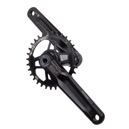 Cranksets and Arms FSA FSA Gradient Modular 1x Crankset 32t 175mm 55/55 Dark Slate Gray