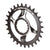 Chainrings FSA FSA Afterburner Modular DM 1x Chainring 28t Blk Dark Slate Gray