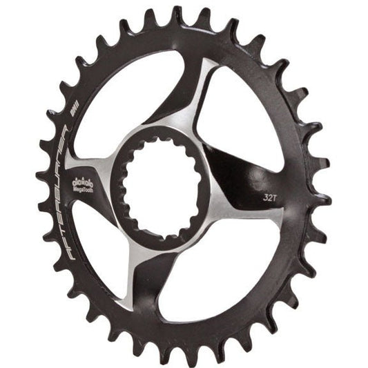 Chainrings FSA Full Speed Ahead Afterburner Chainring Direct-Mount Megatooth 11-Speed 32t Dark Slate Gray