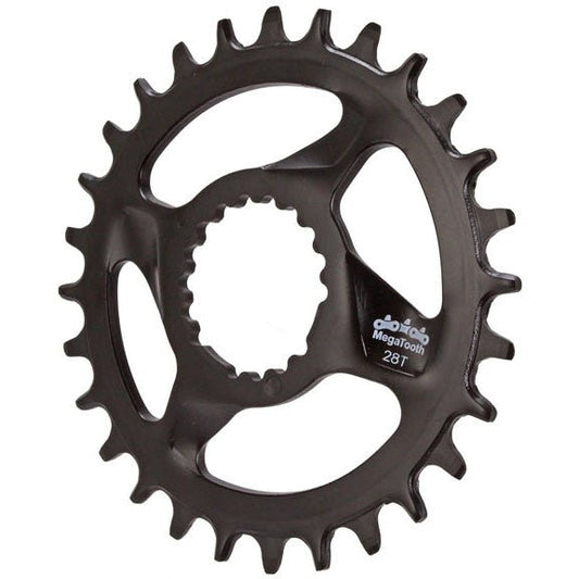 Chainrings FSA Full Speed Ahead Comet Chainring Direct-Mount Megatooth 11-Speed 28t Dark Slate Gray