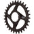 Chainrings FSA Full Speed Ahead Comet Chainring Direct-Mount Megatooth 11-Speed 30t Dark Slate Gray