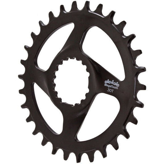 Chainrings FSA Full Speed Ahead Comet Chainring Direct-Mount Megatooth 11-Speed 30t Dark Slate Gray