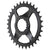 Chainrings FSA Full Speed Ahead Comet MegaTooth Direct Mount Chainring - 30t FSA Direct Mount For 12-Speed Shimano Hyperglide+ BLK Dark Slate Gray