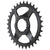 Chainrings FSA Full Speed Ahead Comet MegaTooth Direct Mount Chainring - 32t FSA Direct Mount For 12-Speed Shimano Hyperglide+ BLK Dark Slate Gray