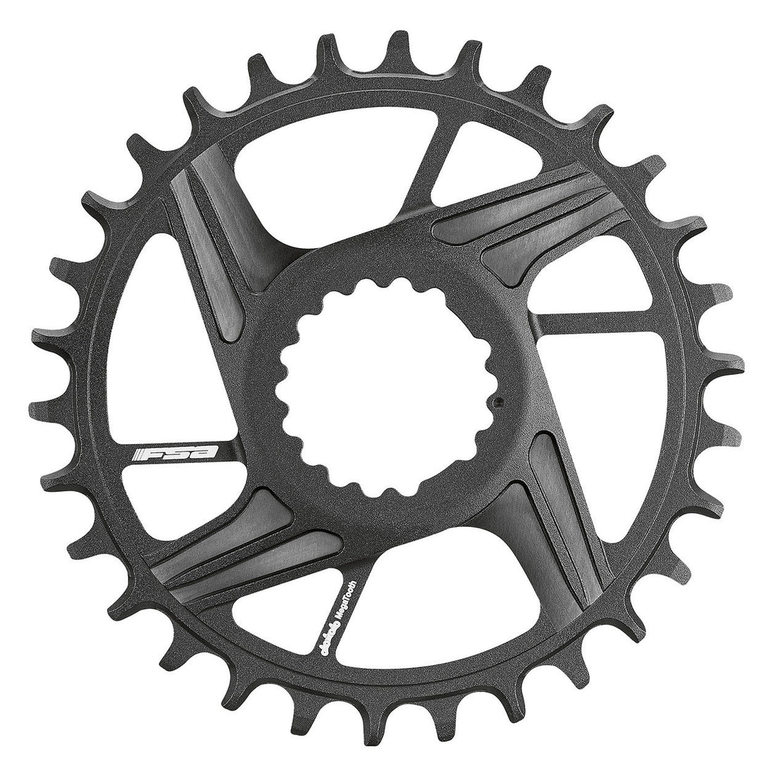 Chainrings FSA FSA KFX DM 1x Chainring Shim 12sp 32t Blk Dark Slate Gray