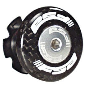 Headset Top Caps FSA Full Speed Ahead Carbon Top Cap 1-1/8 " Light Gray