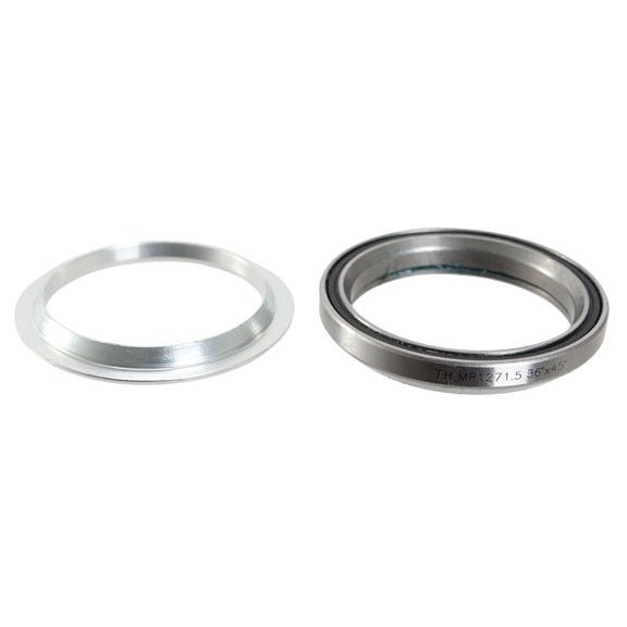 Headset Lower FSA Full Speed Ahead Integrated Headset Lower C-40 1.5 IS52.1/39.78 36/45 Alloy w/Rubber Seal Gray