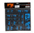 Fork Service Kits Fox Shox Fox Shox Heritage Decal Kit Blue Dark Slate Gray
