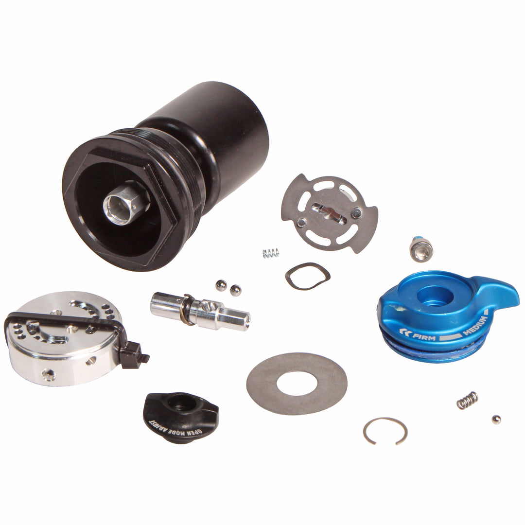 Fork Service Kits Fox Shox Fox Shox Top Cap Assembly 2020 34 FIT4 F-S Black Dark Slate Gray