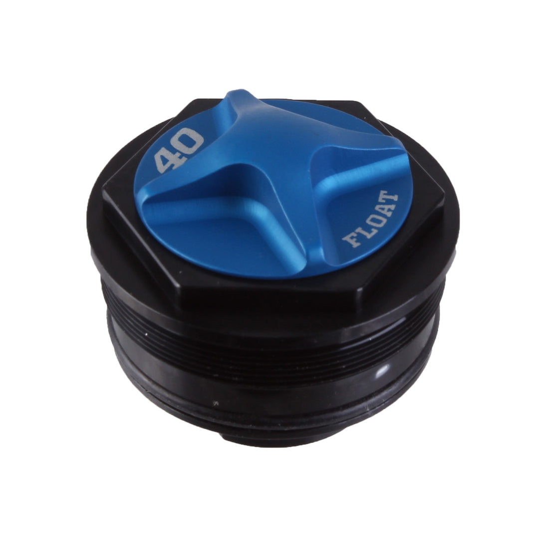 Adjuster Knob & External Hardware Fox Shox FOX Topcap Assembly - FLOAT 40 NA 2 Blue Dark Slate Gray
