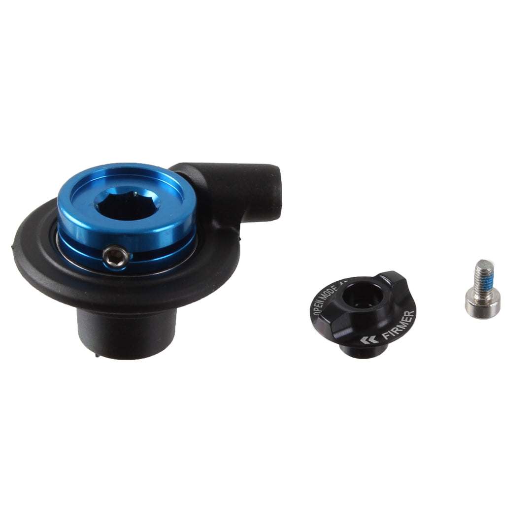 Fork Remote Kits Fox Shox FOX 2018 FIT4 Remote Factory Series Top Cap Interface Parts U-Cup Push-Lock Dark Slate Gray