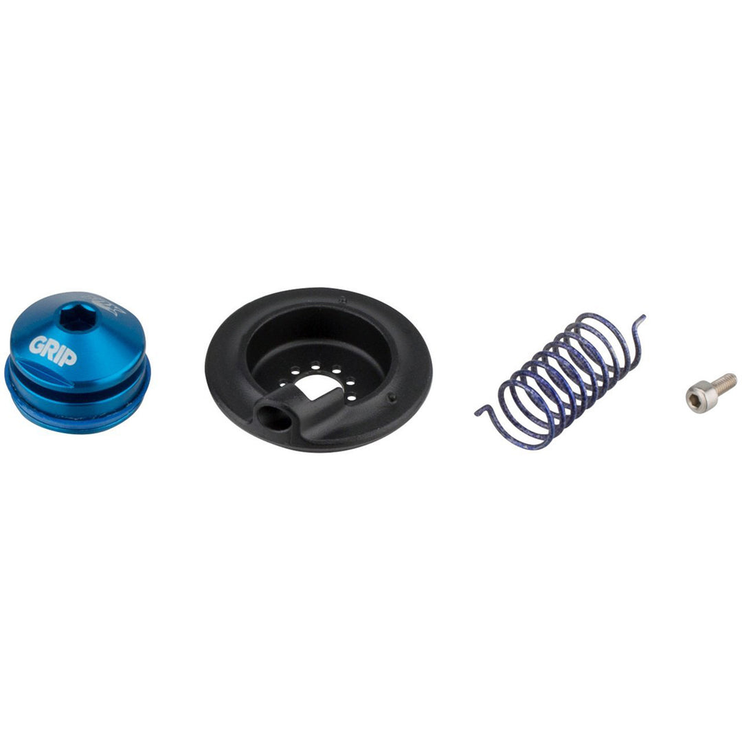 Adjuster Knob & External Hardware Fox Shox FOX Topcap Assembly - 2020 Grip Push-Lock Remote Interface Parts Dark Slate Gray
