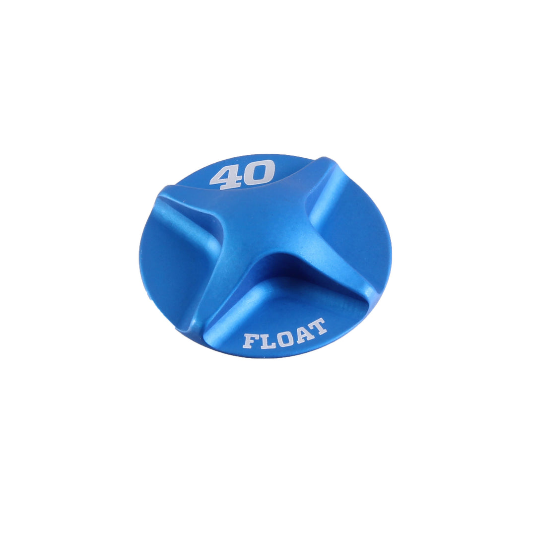 Adjuster Knob & External Hardware Fox Shox FOX Float Air Valve Cover/Cap for 40 Forks Steel Blue