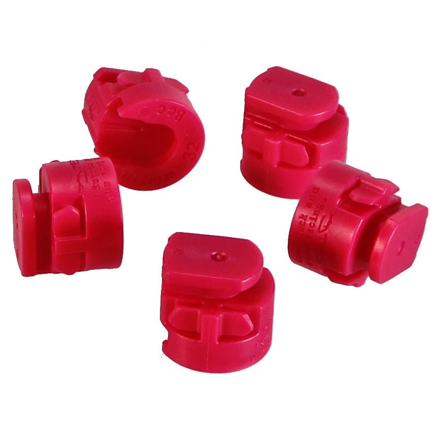 Air Springs & Parts Fox Shox FOX Volume Spacers - Float 32 Rhythm 18 Qty 5 Firebrick