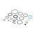 Rear Shock Parts & Service Kits Fox Shox FOX Air Damper - DHX Rebuild Kit Antique White