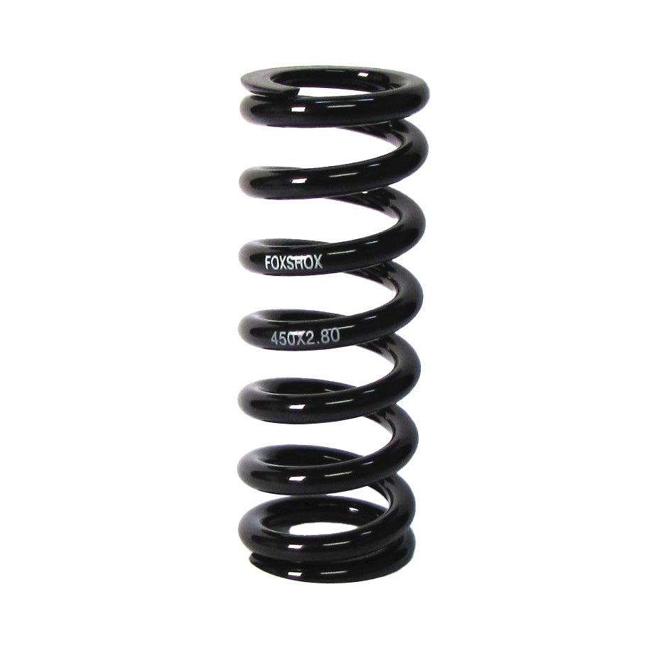 Rear Shock Spring Fox Shox FOX Steel Rear Shock Coil Spring - 650 lb. x 3.19" Spring Travel 6.815 TLG Total Spring Length BLK Black
