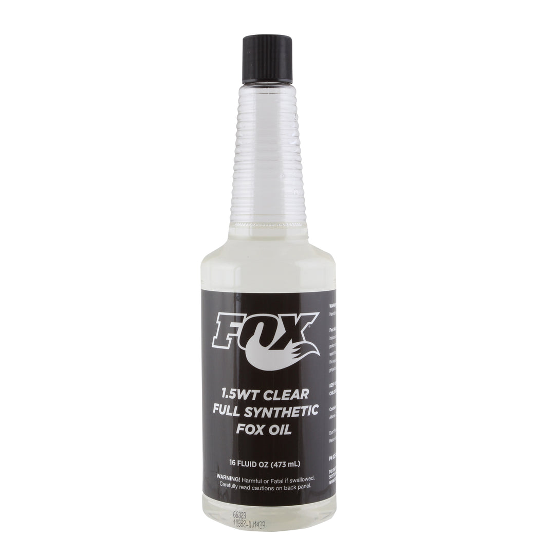 Suspension Tools Fox Shox FOX 1.5 Weight Clear Seatpost Fluid 16 oz Light Gray