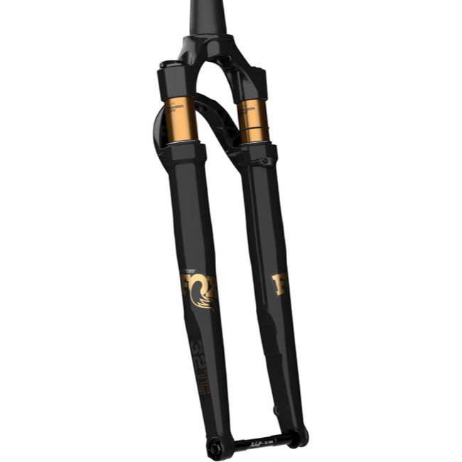 Suspension Fork Fox Shox FOX 32 Taper-Cast Factory Suspension Fork - 700c 40 mm 12 x 100 mm Kabolt 45mm Offset GRIP SL Damper 3-Position Shiny BLK Dark Slate Gray