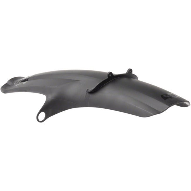 Clip-On Fender Fox Shox FOX Mudguard Fork Fender - 40 Direct-Mount Black Dim Gray