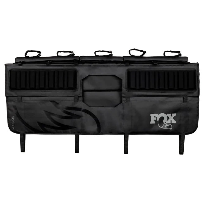Tailgate Pads Fox Shox Fox Mission Tailgate Pad - Black Mid Black