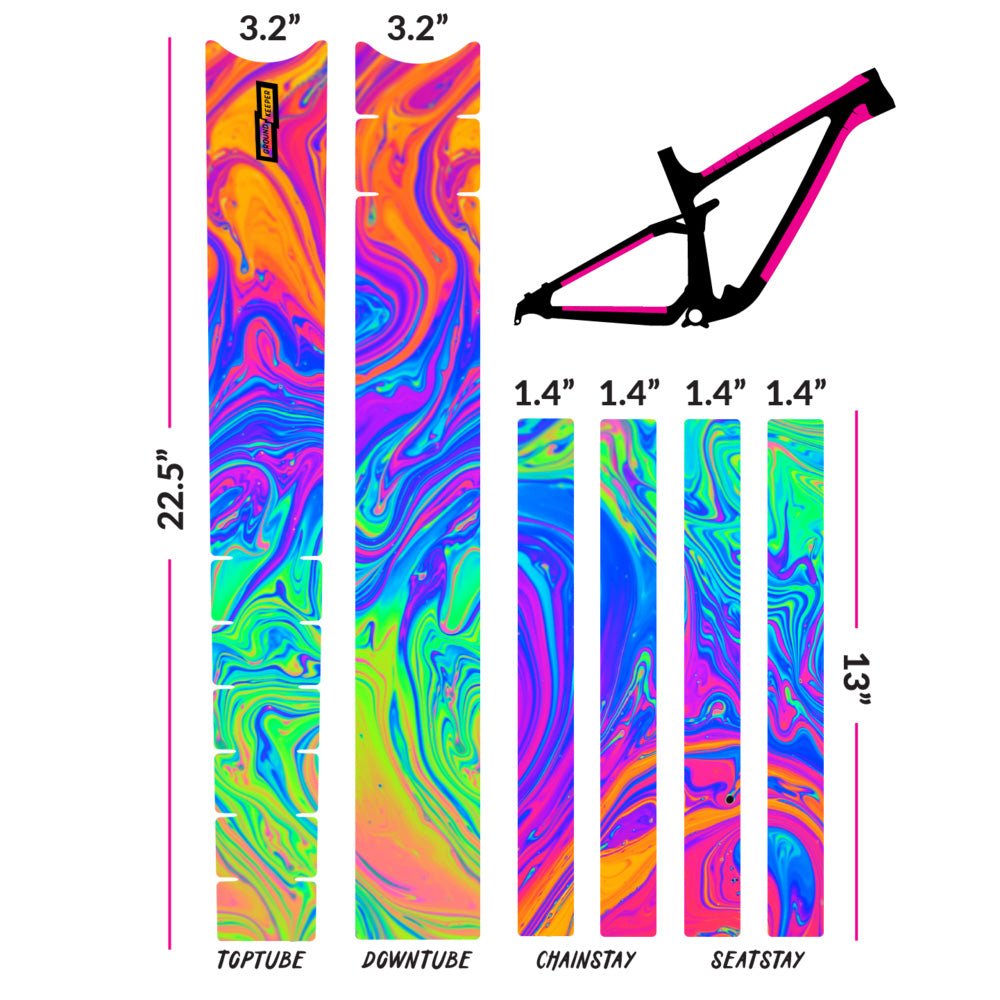 Ground Keeper Chainstay/Frame Protection ( ) - Dragonspine Cycling