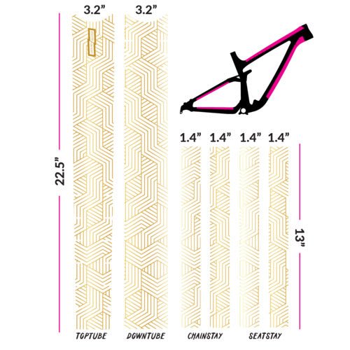 Ground Keeper Chainstay/Frame Protection ( ) - Dragonspine Cycling
