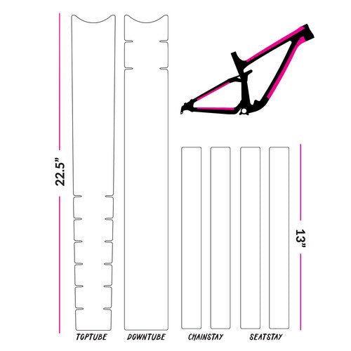 Ground Keeper Chainstay/Frame Protection ( ) - Dragonspine Cycling