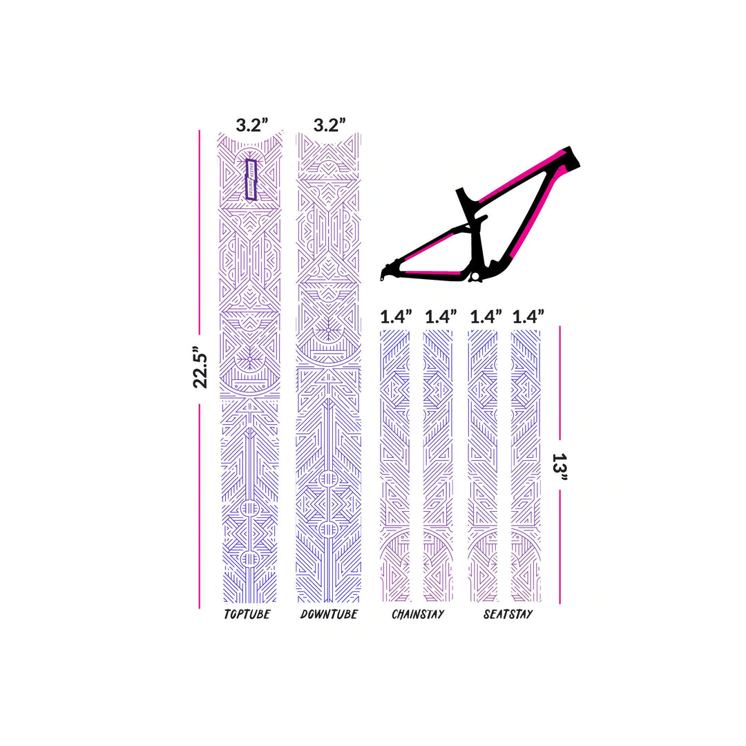 Ground Keeper Chainstay/Frame Protection ( ) - Dragonspine Cycling
