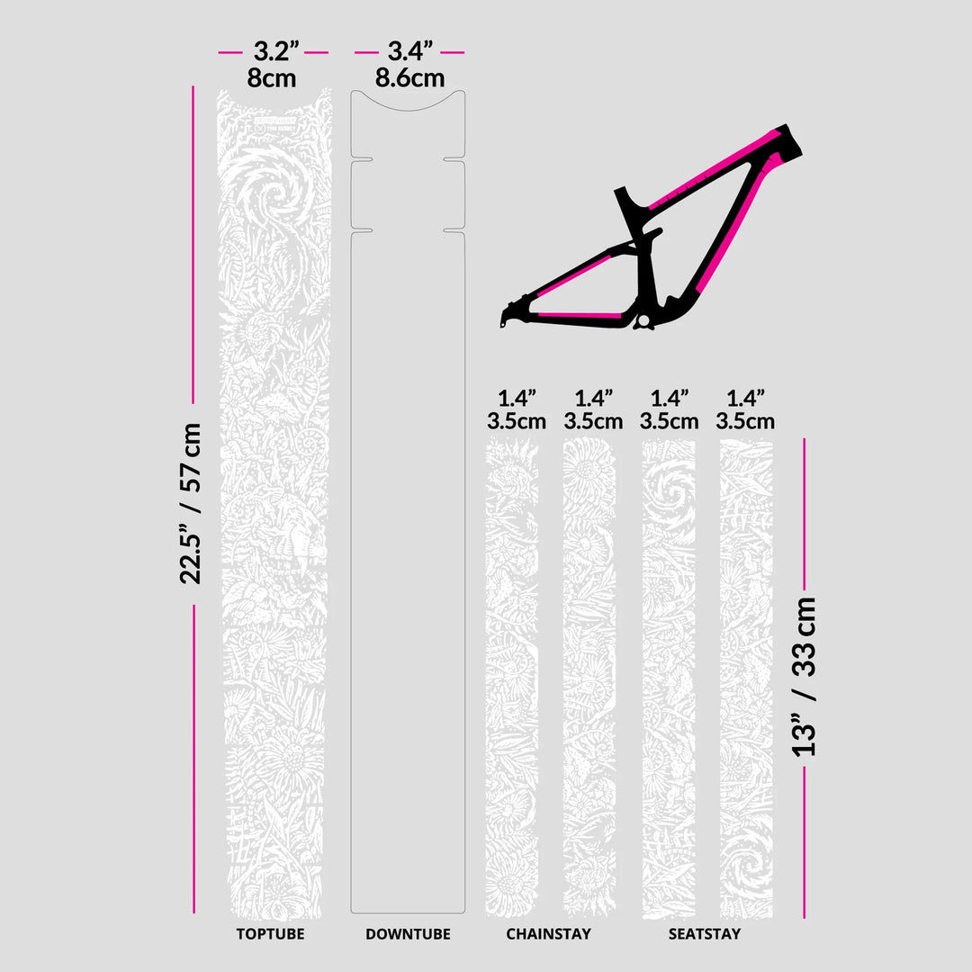 Ground Keeper Chainstay/Frame Protection ( ) - Dragonspine Cycling
