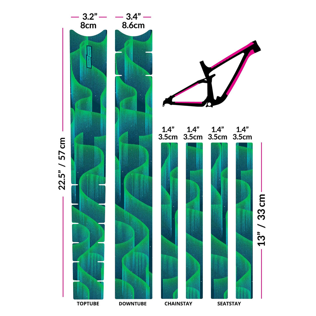 Ground Keeper Chainstay/Frame Protection ( ) - Dragonspine Cycling