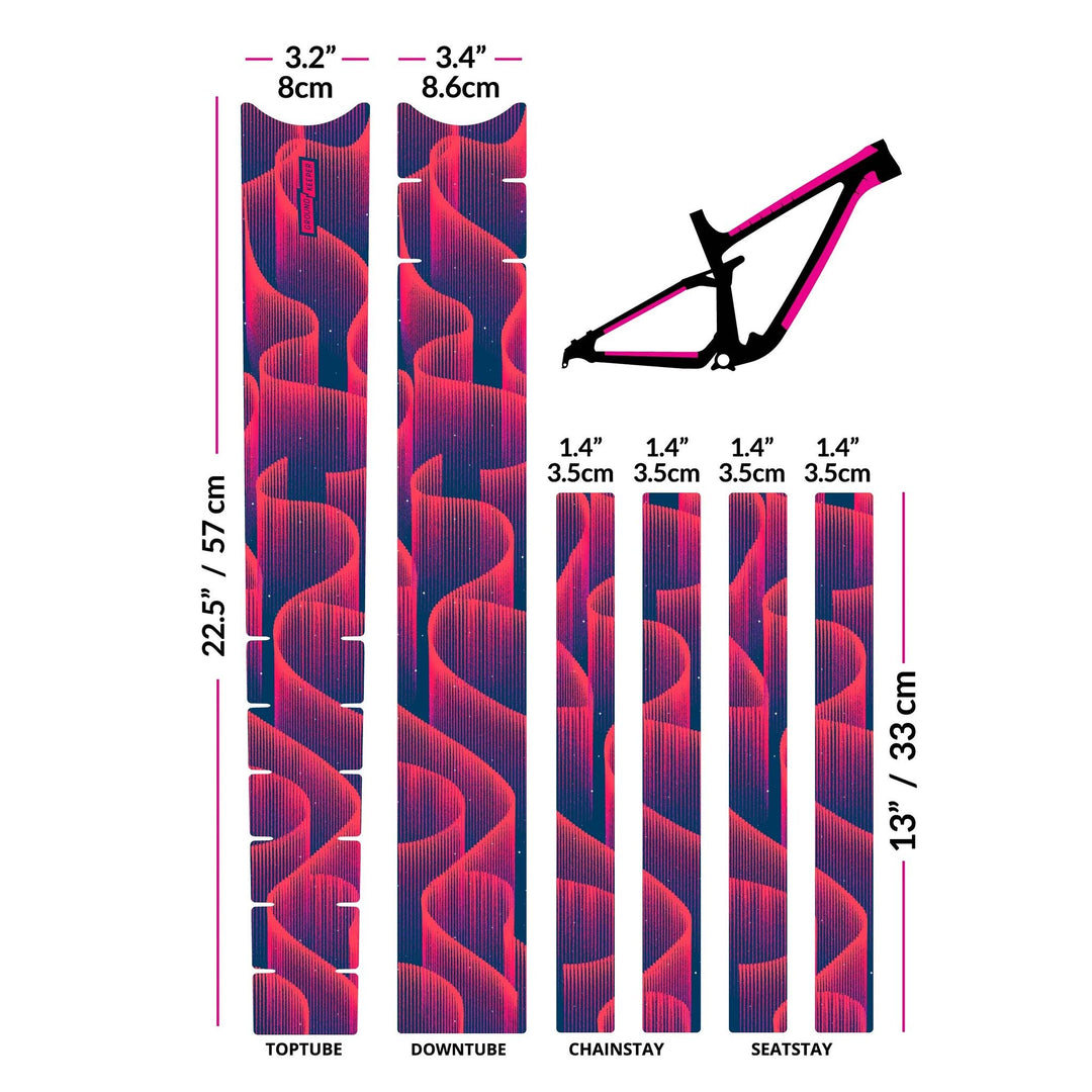 Ground Keeper Chainstay/Frame Protection ( ) - Dragonspine Cycling