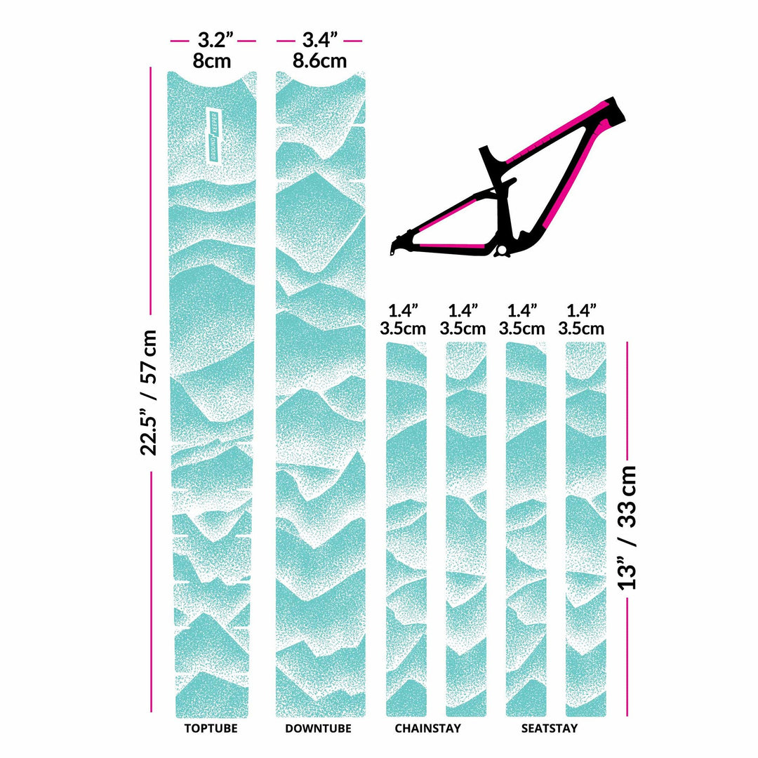 Ground Keeper Chainstay/Frame Protection ( ) - Dragonspine Cycling