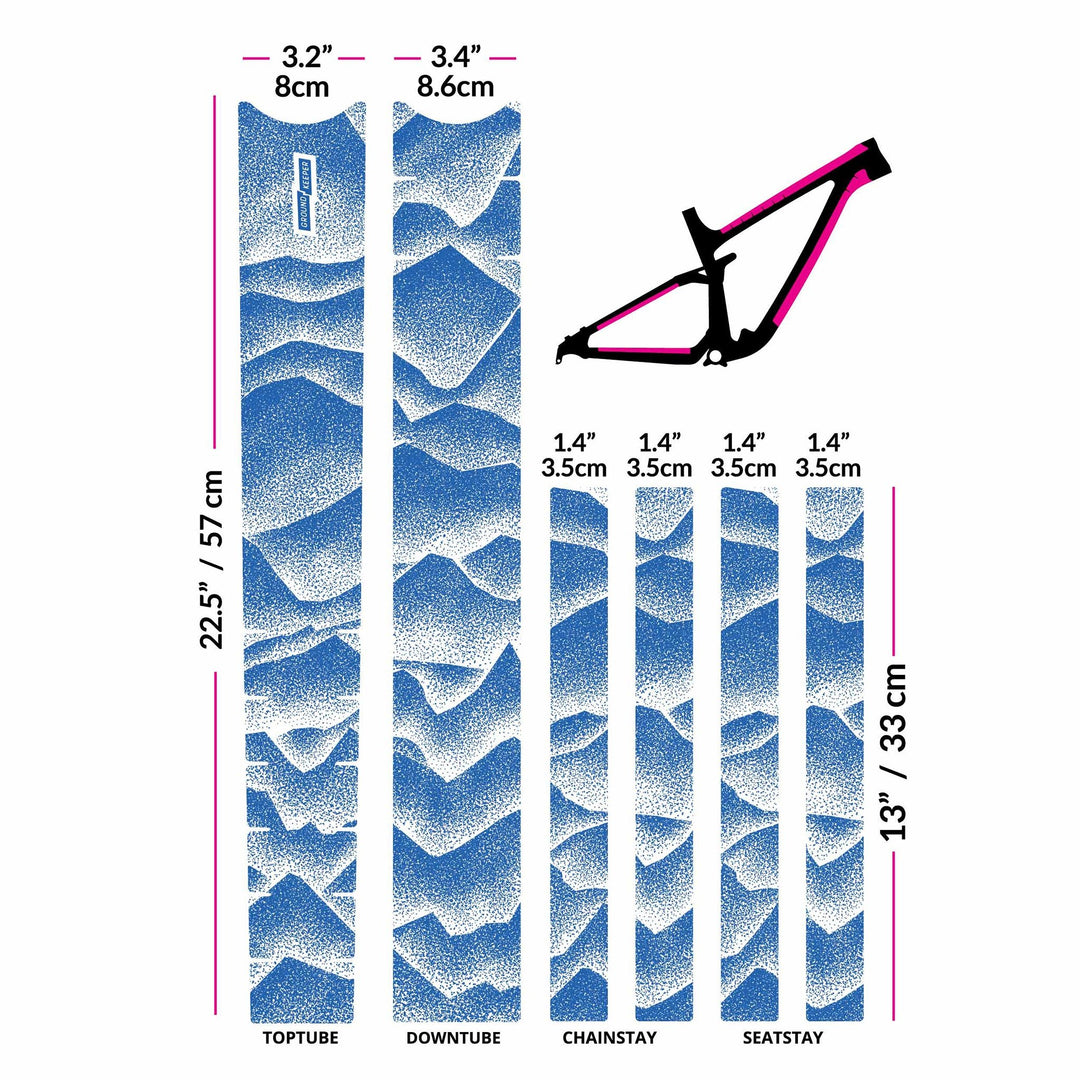 Ground Keeper Chainstay/Frame Protection ( ) - Dragonspine Cycling