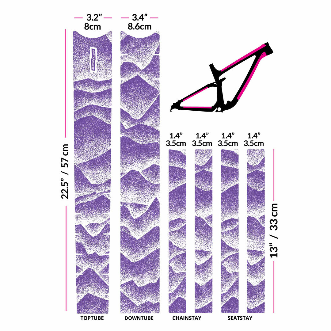 Ground Keeper Chainstay/Frame Protection ( ) - Dragonspine Cycling