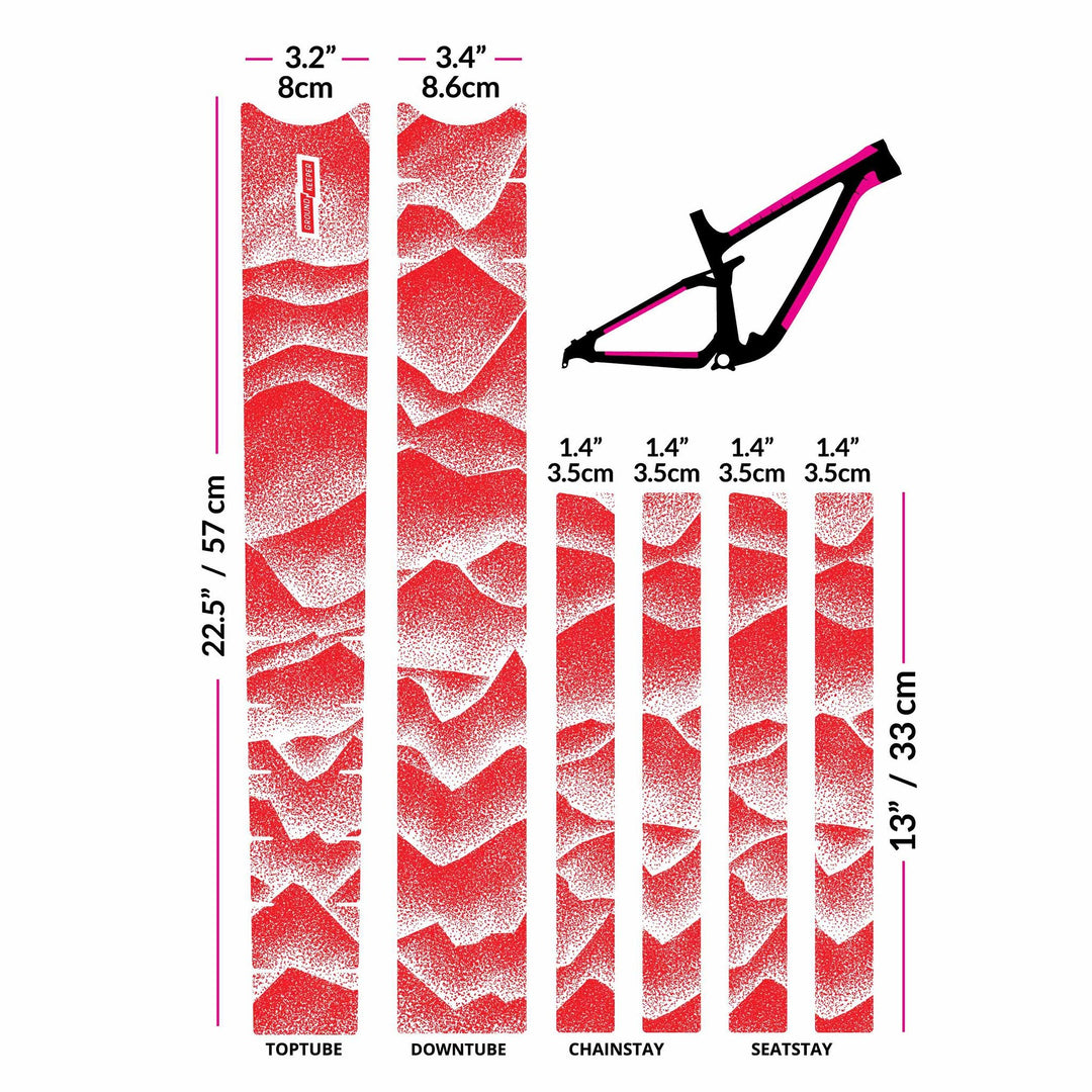 Ground Keeper Chainstay/Frame Protection ( ) - Dragonspine Cycling