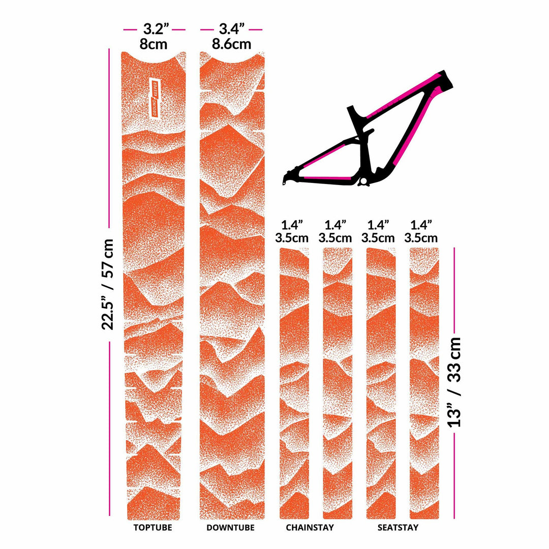 Ground Keeper Chainstay/Frame Protection ( ) - Dragonspine Cycling