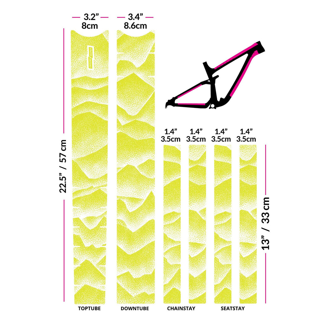 Ground Keeper Chainstay/Frame Protection ( ) - Dragonspine Cycling