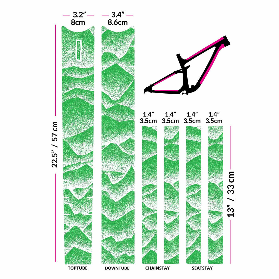 Ground Keeper Chainstay/Frame Protection ( ) - Dragonspine Cycling
