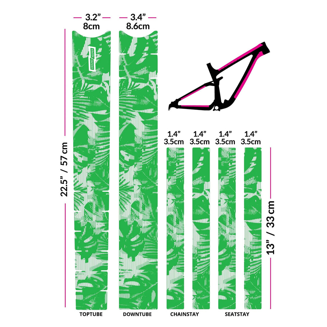 Ground Keeper Chainstay/Frame Protection ( ) - Dragonspine Cycling