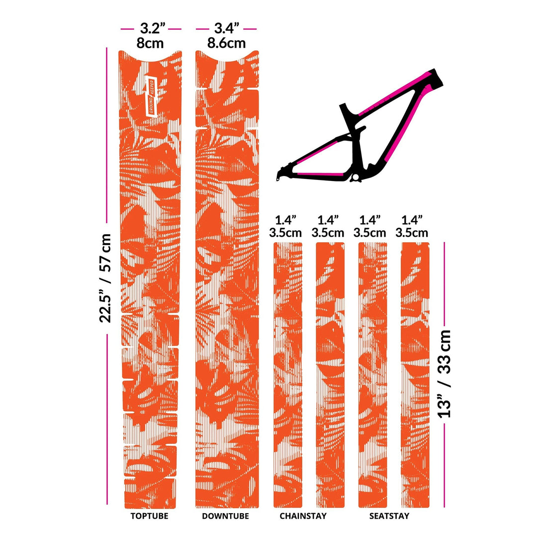 Ground Keeper Chainstay/Frame Protection ( ) - Dragonspine Cycling