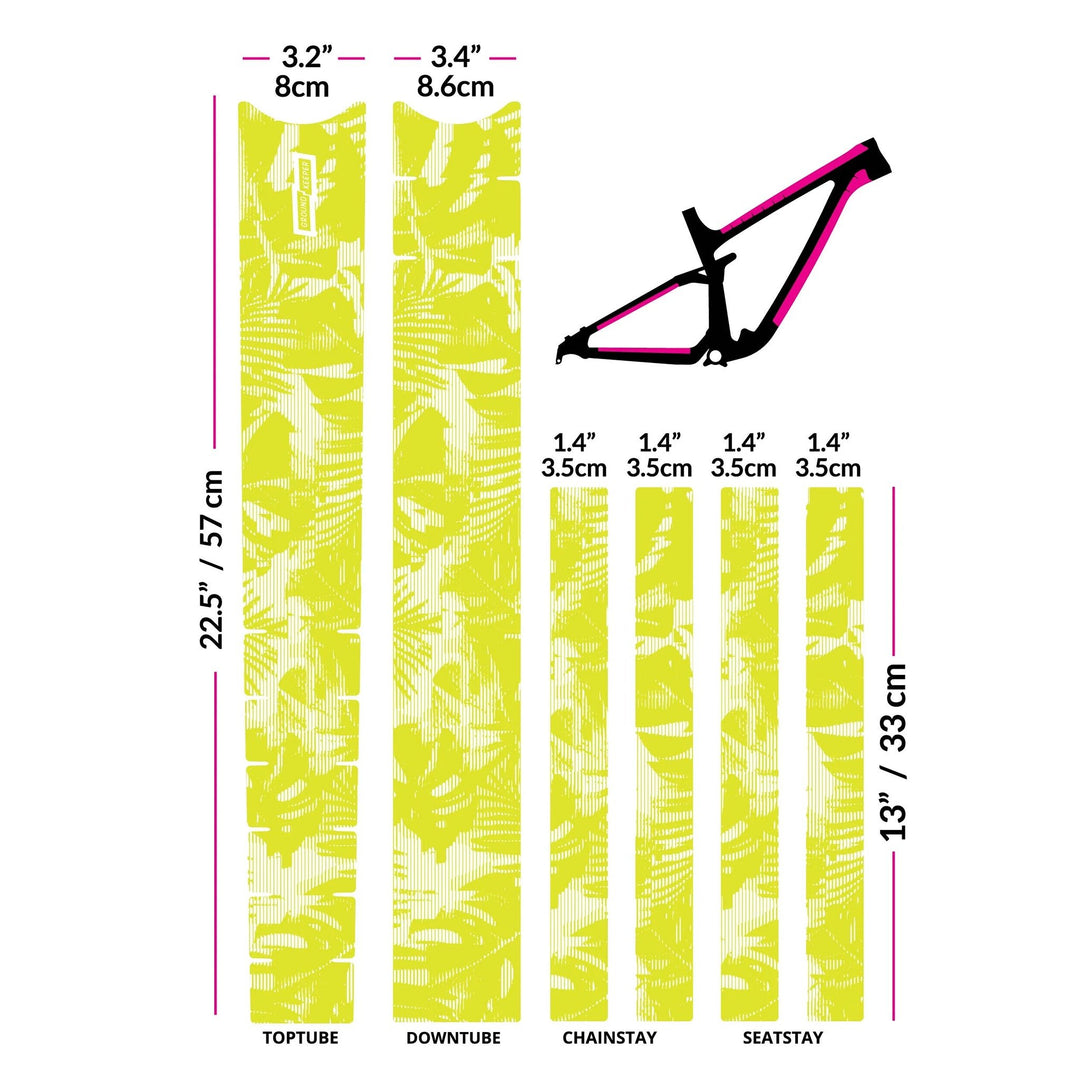 Ground Keeper Chainstay/Frame Protection ( ) - Dragonspine Cycling