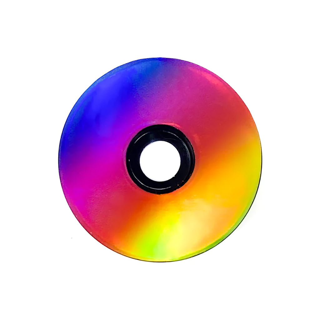 Ground Keeper Headset Stem Cap Rainbow Road - Holographic  