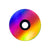 Ground Keeper Headset Stem Cap Rainbow Road - Holographic  