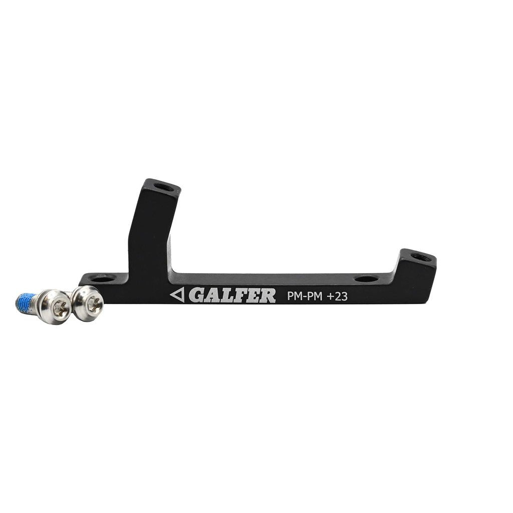Disc Brake Adapters & Bolts Galfer Galfer PM (+23) 74mm Caliper Adapter Gray