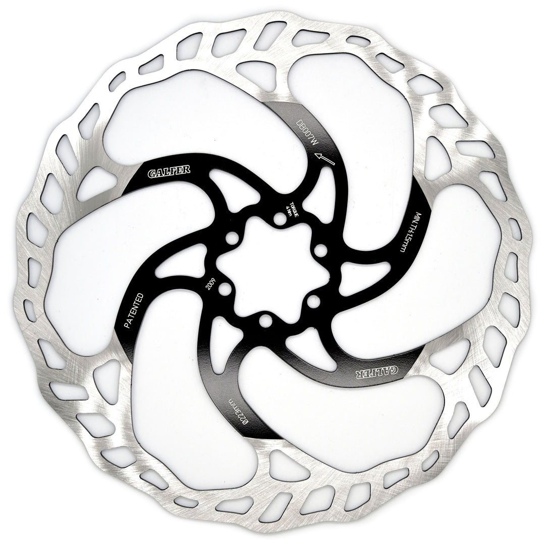 Disc Rotor Galfer Galfer MTB/E-Bike Disc Brake Rotor - 223mm 6-Bolt 2.0mm Lavender