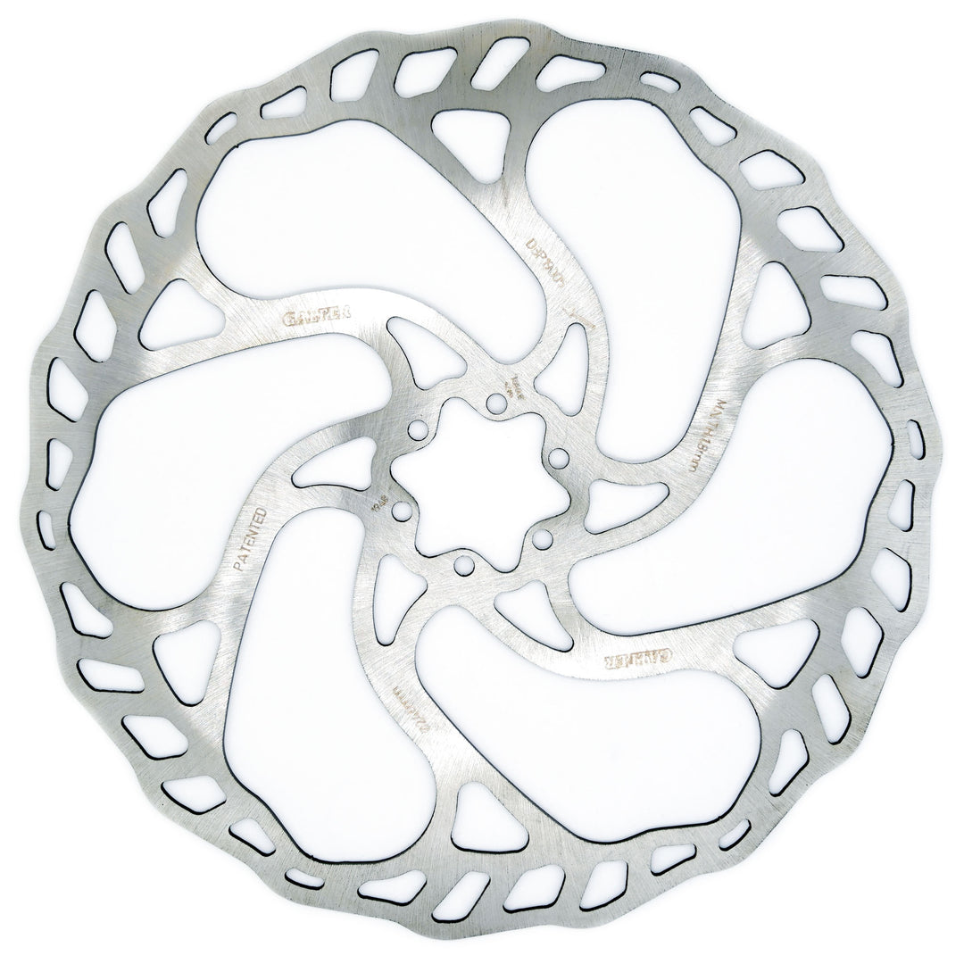 Disc Rotor Galfer Galfer 246mm Rotor 6-Bolt  2.3mm Wave Silver Light Gray