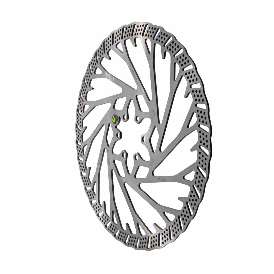 Disc Rotor Galfer Galfer 223mm Rotor 6-Bolt  2.0mm Shark Silver Light Slate Gray